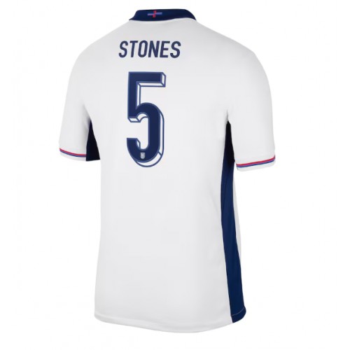 Fotballdrakt Herre England John Stones #5 Hjemmedrakt EM 2024 Kortermet